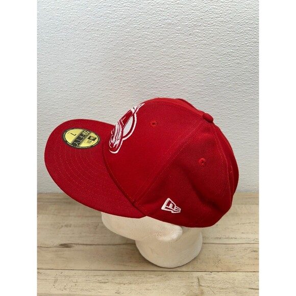 New Era NHL Colorado Avalanche Red Baseball Cap 59Fifty Size: 7 - Picture 2 of 11
